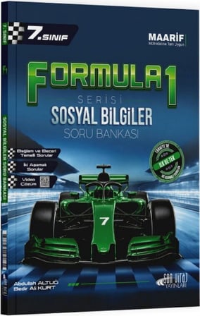 7. Sınıf Sosyal Bilgiler Formula 1 Soru Bankası Son Viraj Yayınları