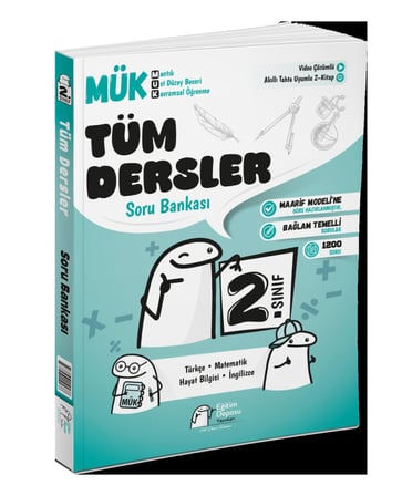 2. Sınıf MÜK Tüm Dersler Fasikül Soru Bankası Eğitim Deposu Yayınları