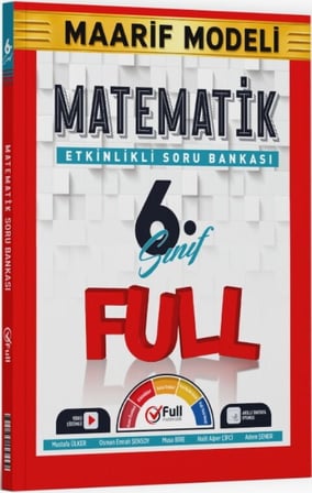 6. Sınıf Matematik Maarif Model Soru Bankası Full Matematik