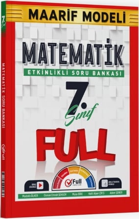 7. Sınıf Matematik Maarif Model Soru Bankası Full Matematik