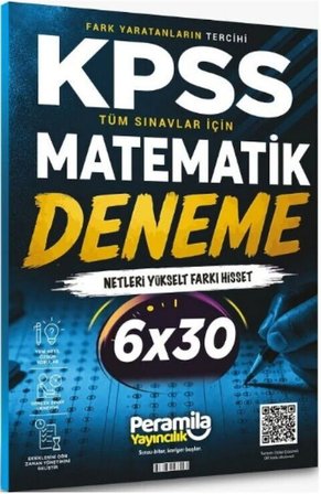 KPSS Matematik 6 Deneme Peramila Yayınları