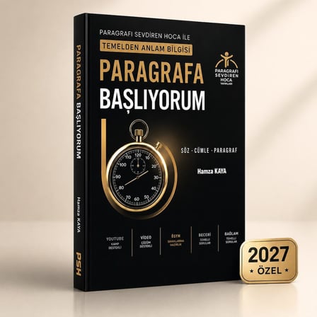 Paragrafa Başlıyorum Temelden Anlam Bilgisi Hamza KAYA