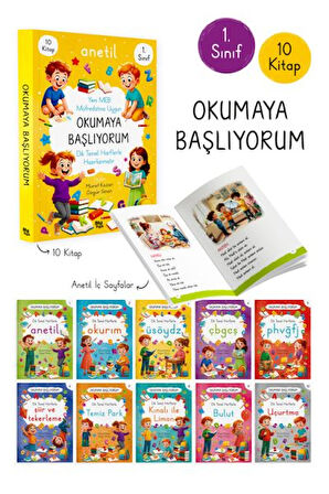 Kitap: Okumaya Başlıyorum – ANETİL 10 Kitap