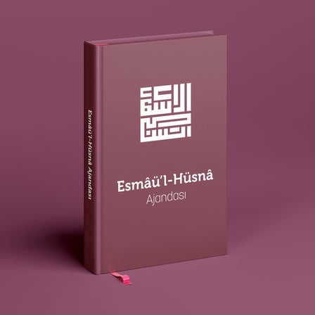 Esmaül Hüsna Ajandası - Özel Seri - Kiremit