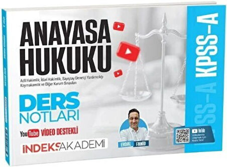 KPSS A Grubu Anayasa Hukuku Video Ders Notları İndeks Akademi