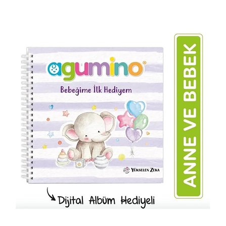 Yükselen Zeka Agumino - Bebeğime İlk Hediyem (Anne ve Bebek Günlüğü)