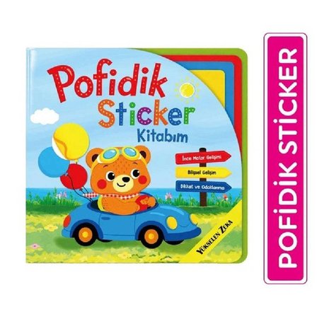 Yükselen Zeka Pofidik Sticker Kitabım - İlk Yumuşacık Sticker Kitabı