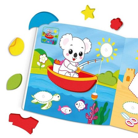 Yükselen Zeka Pofidik Sticker Kitabım - İlk Yumuşacık Sticker Kitabı