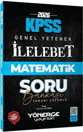 2026 KPSS Matematik İlelebet Soru Bankası Yönerge Yayınları