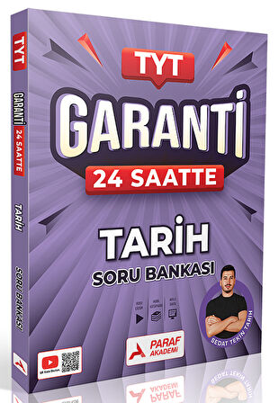 Paraf Akademi TYT Sedat Tekin Tarih 24 Saatte Garanti Soru Bankası