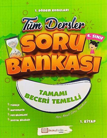 4. Sınıf Tüm Dersler Soru Bankası (1. Dönem)