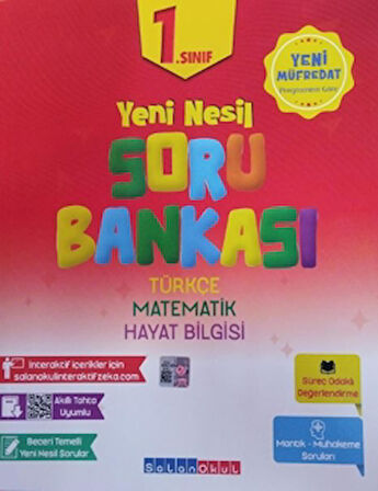 1. Sınıf Yeni Nesil Soru Bankası