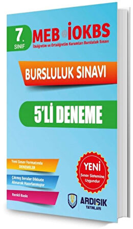 7. Sınıf 2025 Bursluluk Deneme Sınavı