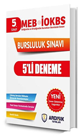 5. Sınıf 2025 Bursluluk Deneme Sınavı