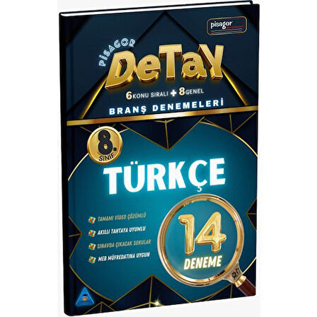 ZEKA KÜPÜ 8.SINIF PİSAGOR DETAY L1 LÜ TÜRKÇE BRANŞ DEN.