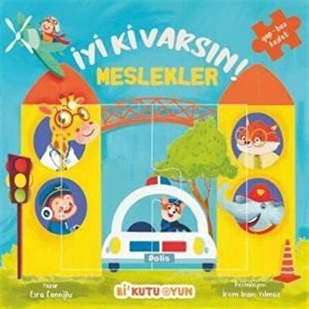 İyi Ki Varsın! Meslekler (Yapbozlu Kitap)