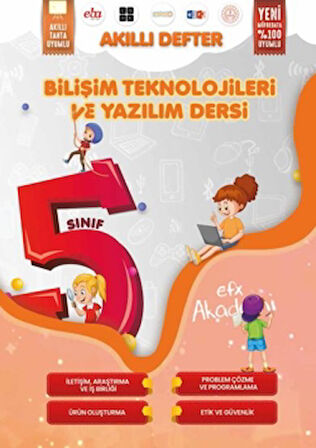 5. Sınıf Bilişim Teknolojileri ve Yazılım Dersi Akıllı Defteri