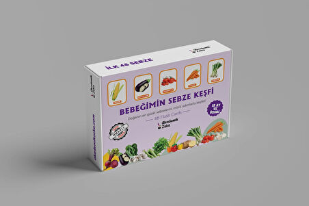 Akademik Zeka Bebeğimin Sebze Keşfi