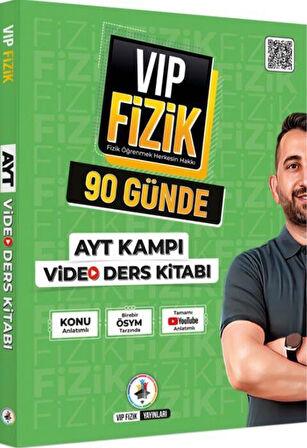 VİP Fizik 90 Günde AYT Kampı Video Ders Kitabı KR Akademi