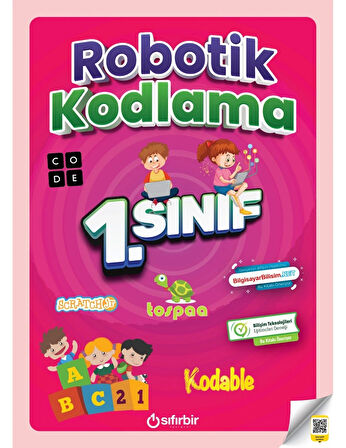 Sıfırbir Yayınları 1.Sınıf Robotik Kodlama Yeni