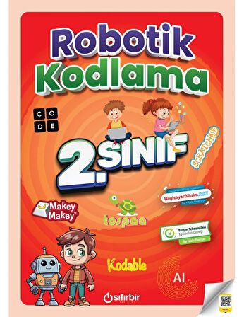 Sıfırbir Yayınları 2.Sınıf Robotik Kodlama Yeni