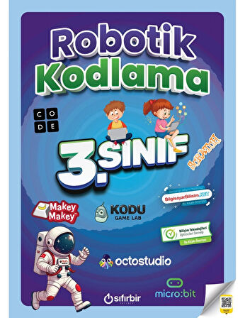 Sıfırbir Yayınları 3.Sınıf Robotik Kodlama Yeni