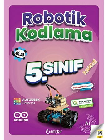 Sıfırbir Yayınları 5.Sınıf Robotik Kodlama Yeni