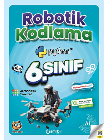Sıfırbir Yayınları 6.Sınıf Robotik Kodlama Yeni