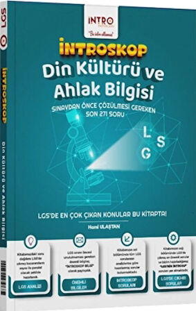 8. Sınıf LGS Din Kültürü ve Ahlak Bilgisi İntroskop Soru Bankası