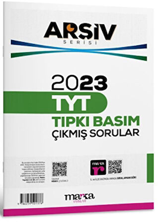 2023 TYT Arşiv Serisi Tıpkı Basım Çıkmış Sorular Tamamı Video Çözümlü