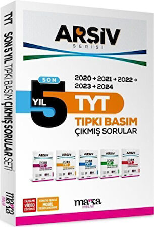 TYT Son 5 Yıl Arşiv Serisi Tıpkı Basım Fasikül Fasikül Çıkmış Sorular