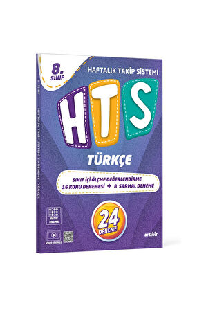 8.Sınıf Hts Türkçe Haftalık Takip Sistemi 24 Deneme