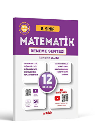 Artıbir 8. Sınıf Matematik Deneme Sentezi Yeni