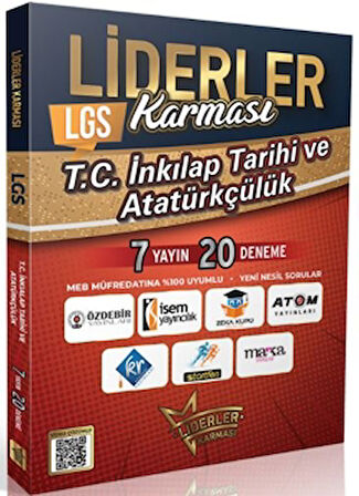 LGS İnkılap Tarihi Denemeleri 8 Yayın 23 Deneme