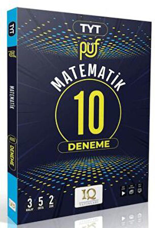 IQ Yayınları TYT Matematik Püf 10 Deneme