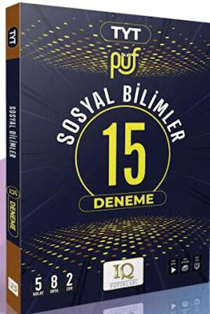 IQ Yayınları TYT Sosyal Bilimler 15 Deneme