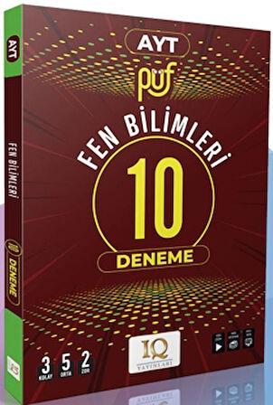 AYT Fen Bilimleri Püf 10 Branş Deneme