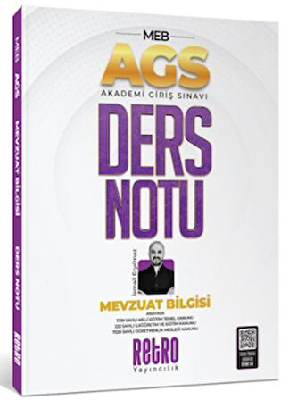 AGS Mevzuat Bilgisi Ders Notu