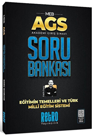 Retro 2025 MEB AGS Eğitimin Temelleri ve Türk Milli Eğitim Sistemi Soru Bankası - Fatih Genç Retro Yayıncılık