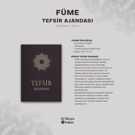 Tefsir Ajandası - Normal Seri - Füme