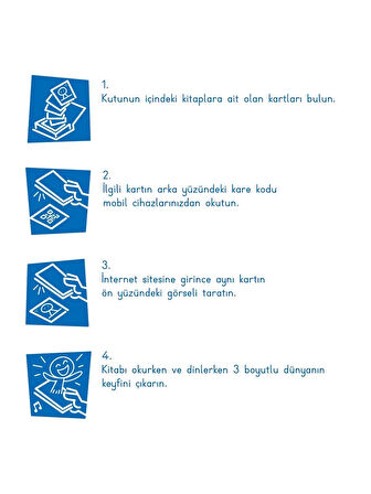 Ateş ile Barut Yeni Misafir AR(4D)Kitap Seti 2|Farklı&Eğlenceli&Temiz|Psikolog Onaylı|İlk&Ortaokul