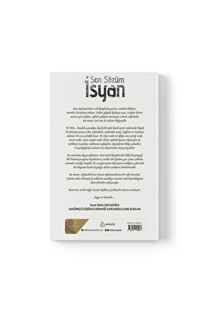 Edip Süha Ünal - Son Sözüm “İsyan”