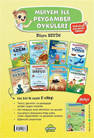 Meryem İle Peygamber Öyküleri Serisi (8 Kitap+ Etkinlik Kitabı) / Büşra Sevim