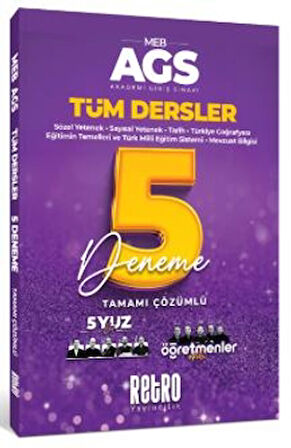 MEB AGS Tüm Dersler 5 Deneme