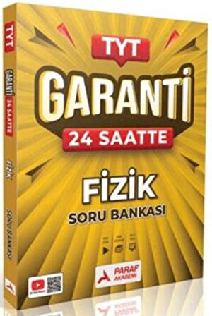 Paraf Yayınları TYT Fizik 24 Saatte Garanti Soru Bankası