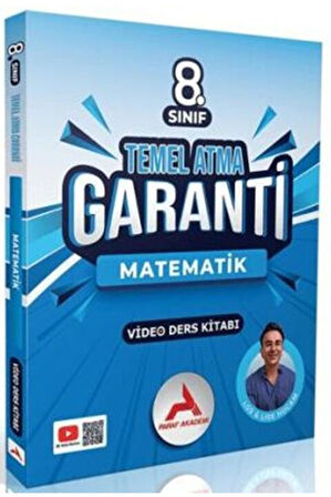 Paraf Yayınları 8. Sınıf LGS 10 Günde Temel Atma Garanti Matematik Video Ders Kitabı