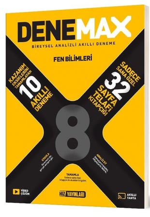 Hız 2026 8. Sınıf Lgs Fen Bilimleri 10 Lu Denemax Akıllı Deneme