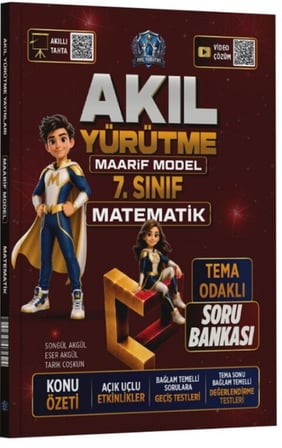 7. Sınıf Matematik Maarif Model Tema Odaklı Soru Bankası Akıl Yürütme Yayınları