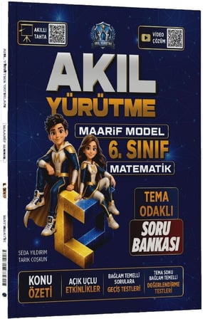 6. Sınıf Matematik Maarif Model Tema Odaklı Soru Bankası Akıl Yürütme Yayınları
