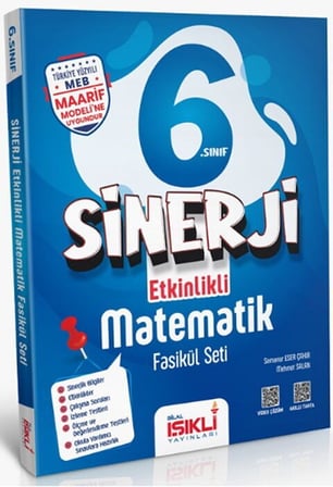 6. Sınıf Matematik Sinerji Etkinlikli Fasikül Seti Bilal Işıklı Yayınları